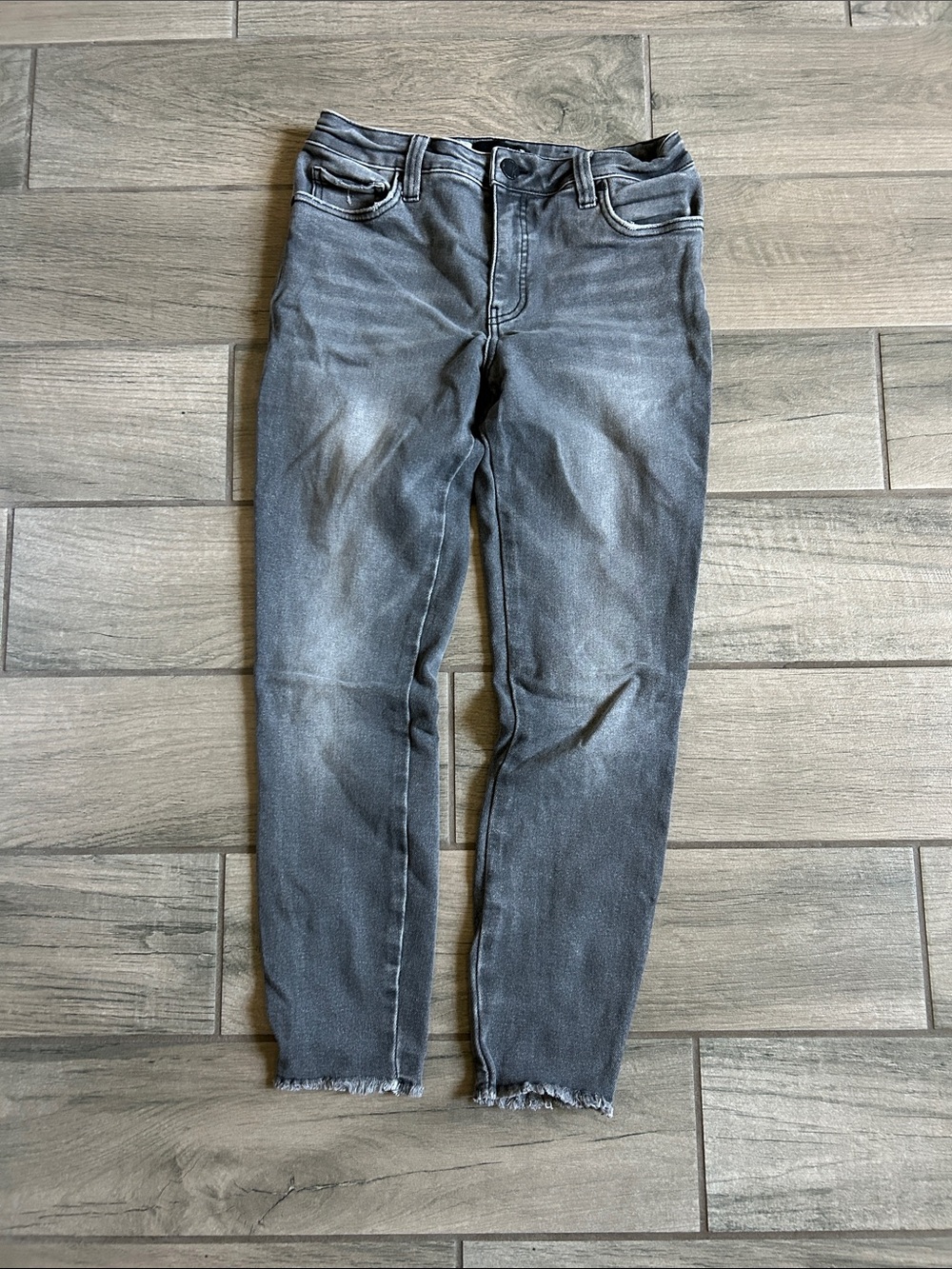 Women's Grey Slim Jeans - Casual Everyday Denim